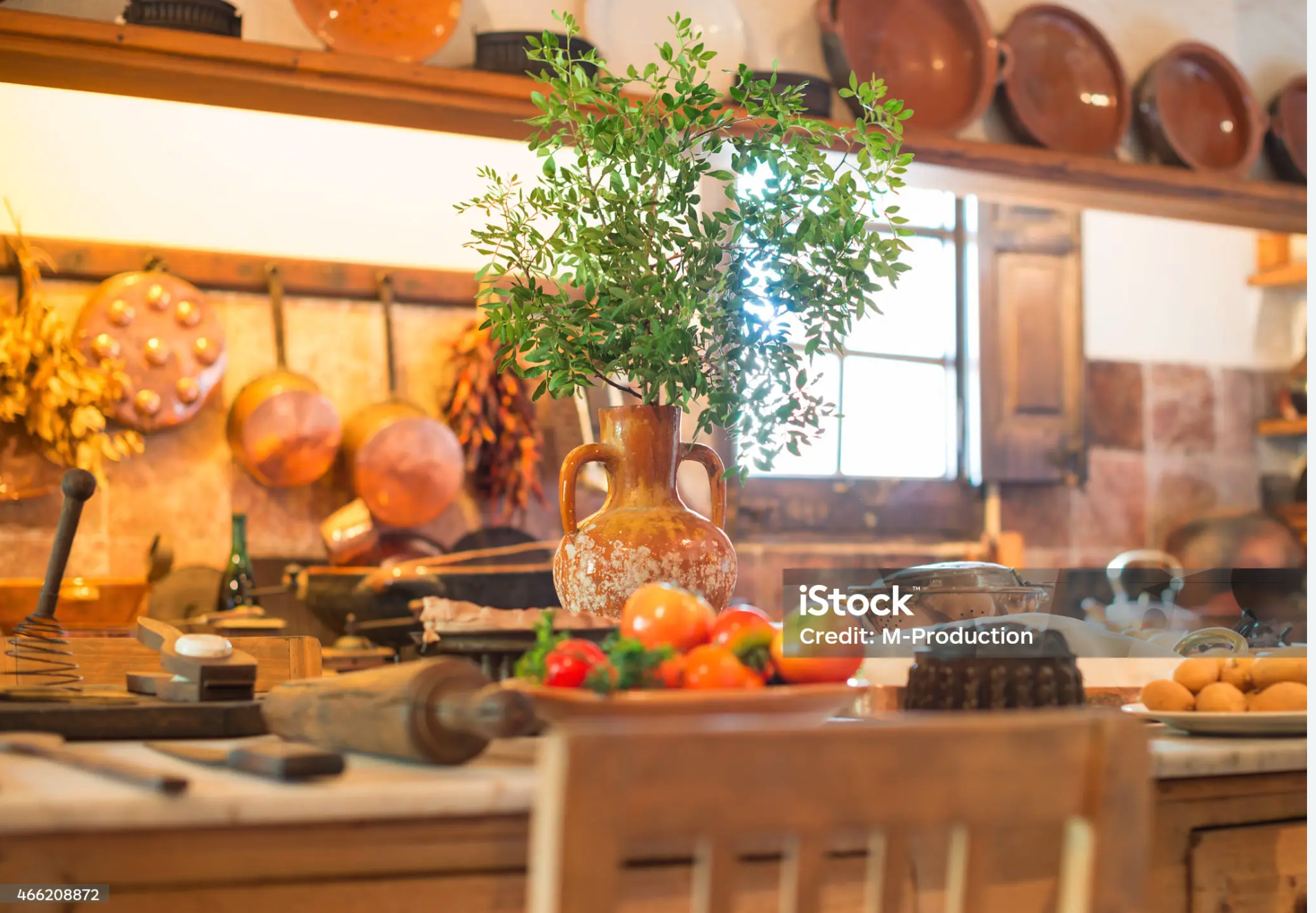 Traditional rustic kitchen