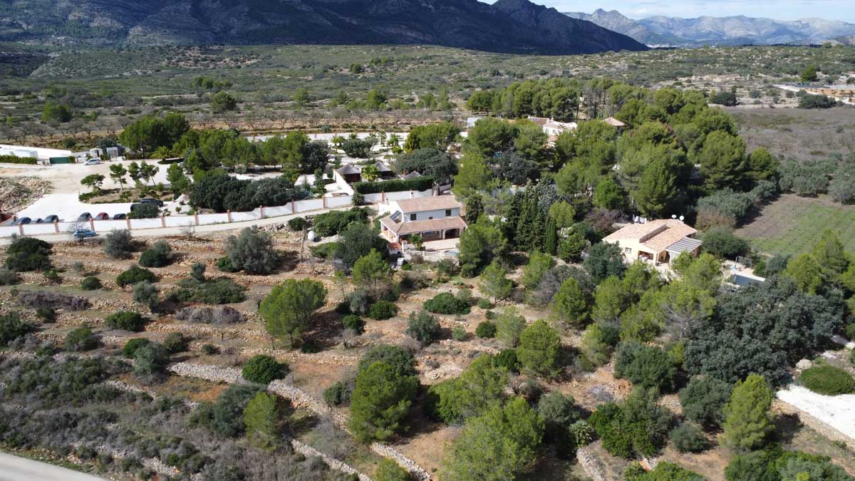 Finca with panoramic mountain views in Lliber, Costa Blanca